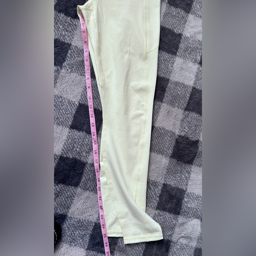 Fabletics PureLuxe Leggings in Soft Yellow-Medium - Picture 5 of 5